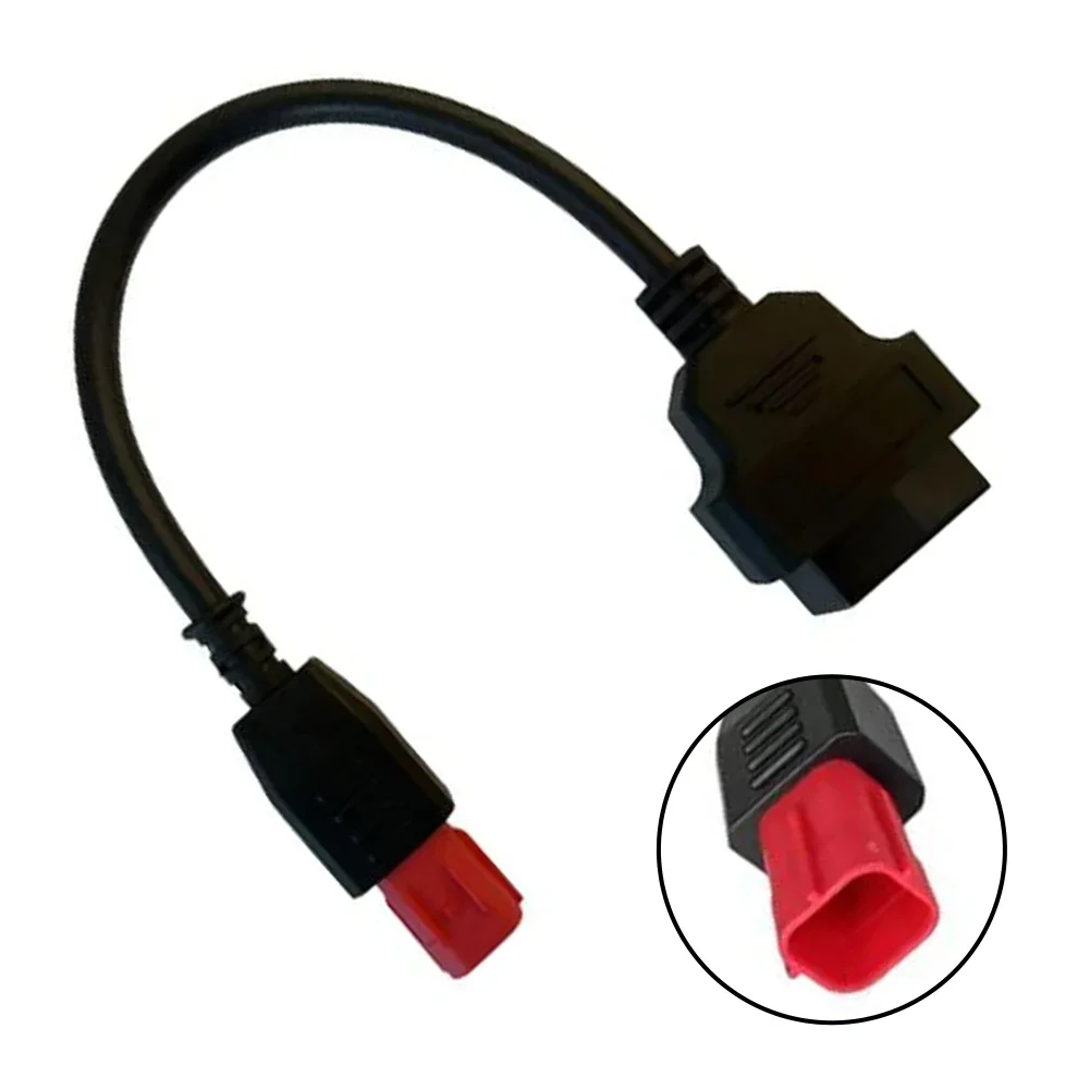 

OBD2 To 6pin Diagnostic Scanner Cable Adaptor For Honda Motorbikes ATVs Motorcycle Engine Data Reading Error Code Tool