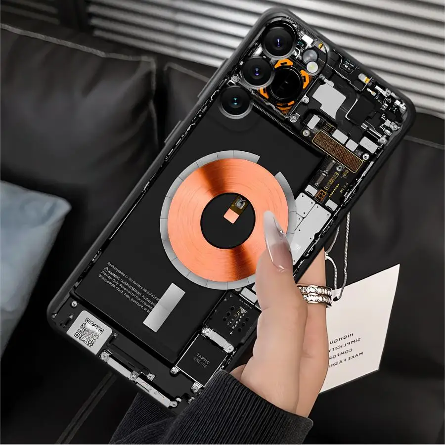 حافظة لهاتف سامسونج جالاكسي A10 A12 A70 A05 A17 A50 A04 A40 A16 A30 A15 A20 A13 A06 غطاء هاتف ناعم أسود نمط لوحة دوائر كهربائية #6