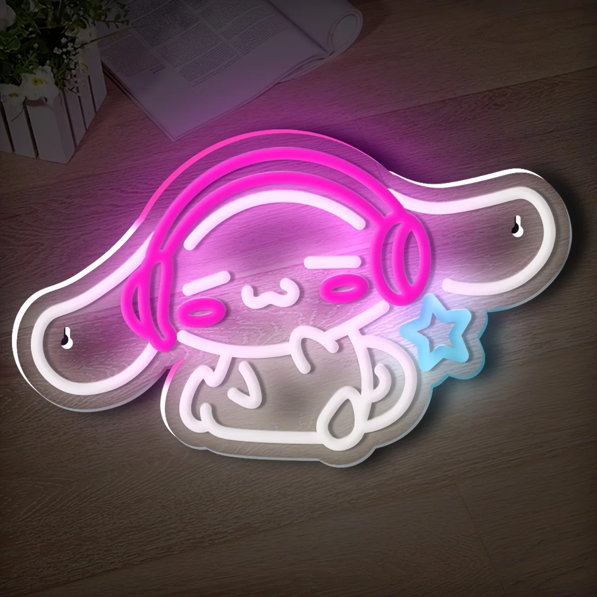 

Sanrio аниме неоновая вывеска Kawaii аниме неоновая вывеска декор комнаты освещение настенный декор для спальни вечерние детская комната декор огни
