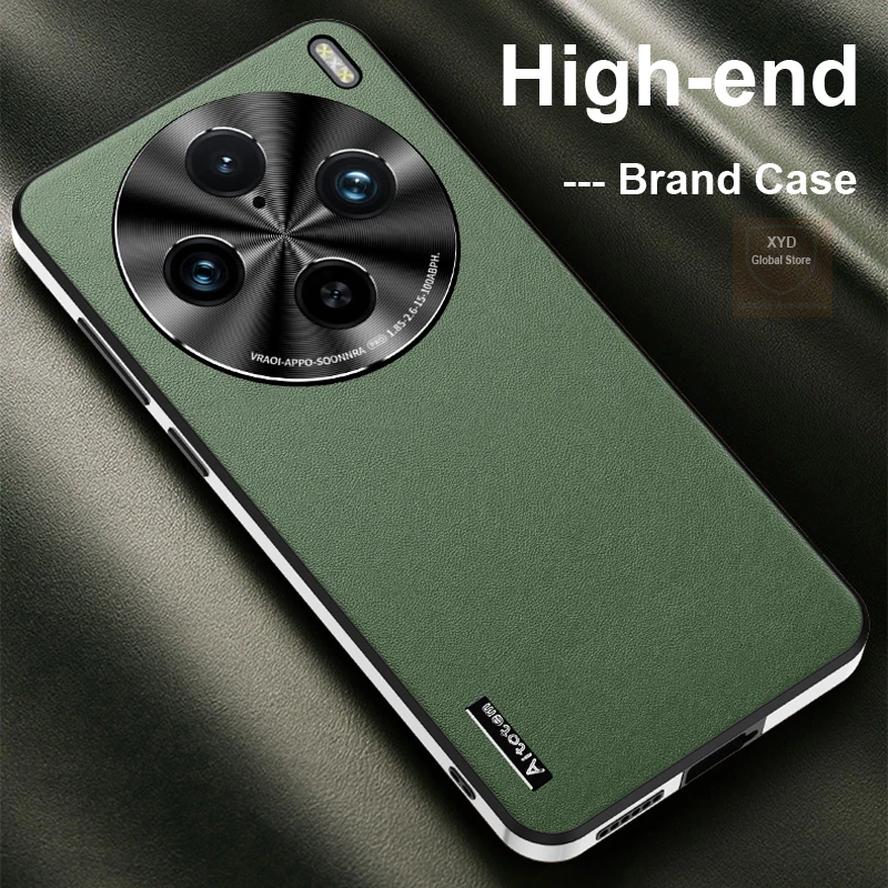 

For Vivo X100 Pro Ultra Case Matte Leather High end Brand Phone Back Case For Vivo X100S Pro Cover Fashion Bumper Shell Skin Bag