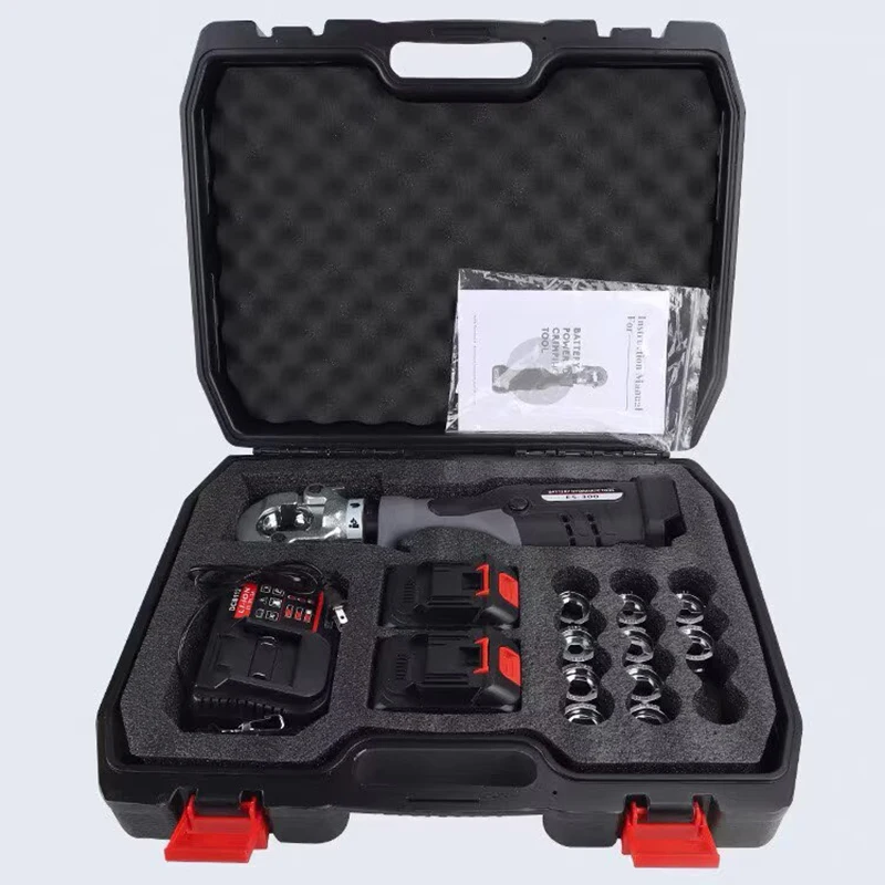 Handheld Portable Small Electric Crimping Pliers ES-300 Hydraulic Copper Aluminum Terminal Crimping Pliers Wire Crimping Tool