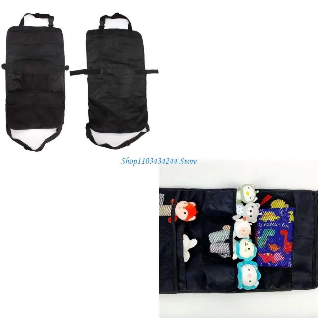 حقيبة حمل لعربات الأطفال، حقيبة تنظيم متعددة الأغراض، حقيبة ذات سعة كبيرة، حقيبة تخزين عالمية للحفاضات #1