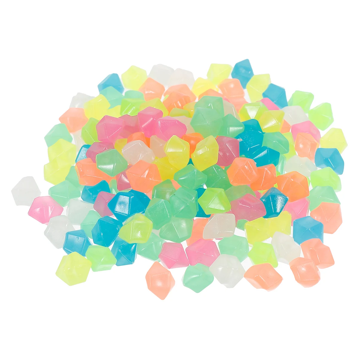 

Luminous Resin Stones for Fish Tank Decor Small Exquisite Aquarium Rock Landscape Glow in Dark Garden Supplies Pebble