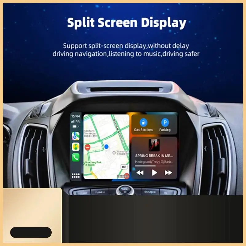 

RGB Красочный беспроводной Carplay Dongle Mini Box Plug and Play Подключение Bluetooth Wi-Fi с проводом для Carplay (USB) Простой в использовании