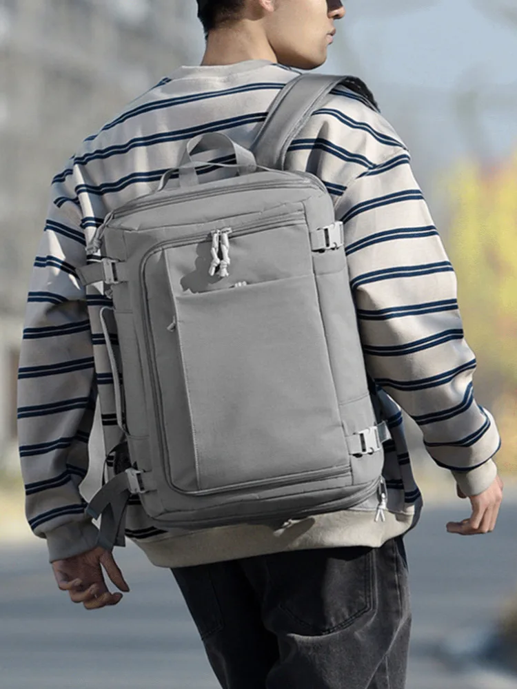 Outdoor Breathable Lightweight Backpack, Minimalist Large-Capacity Multifunctional Bag, Ideal for Hiking/Camping/Daily Use