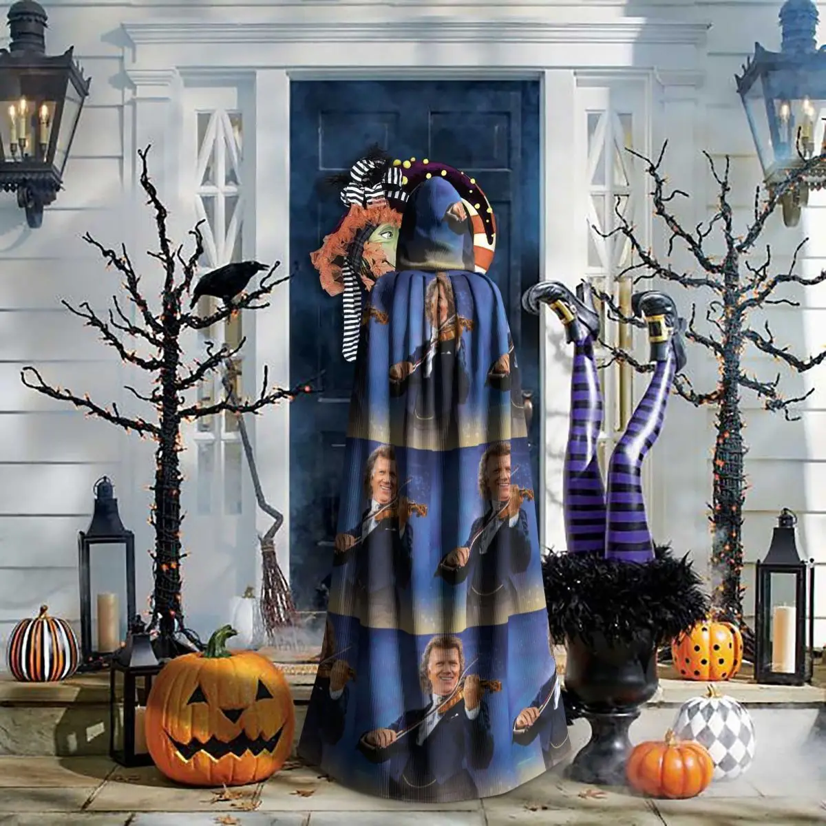 Andre Rieu, lo mejor de Andre Rieu, capa larga con capucha, disfraz de bruja medieval, capa de cosplay, Halloween, vampiro, adulto, unisex