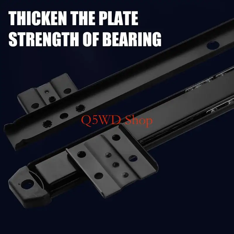 Q5WD Adjustable Keyboards Slide Tray Keyboards Holder for Computer Table Build with Heavy Gauges Steel & Noise without Operation