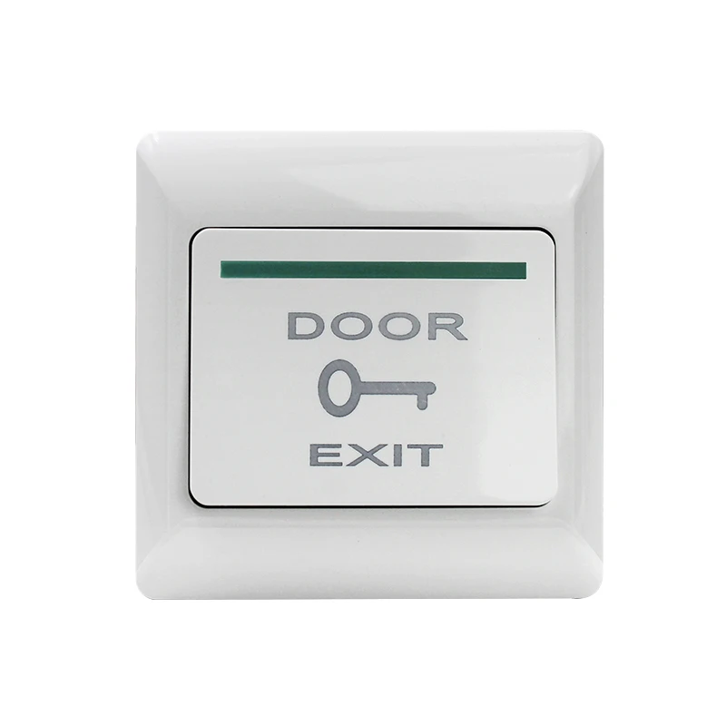 Door Exit Button Release Push Switch for Access Control System Electronic Door Lock NO NC COM Plastic Access Push Button