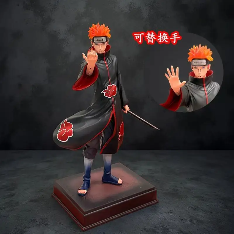

In Stock Naruto Pain Uchiha Hands HEX Series anime figures Can be Turnover move PVC Favorite 12.59Inch/32cm Battle toys Gifts