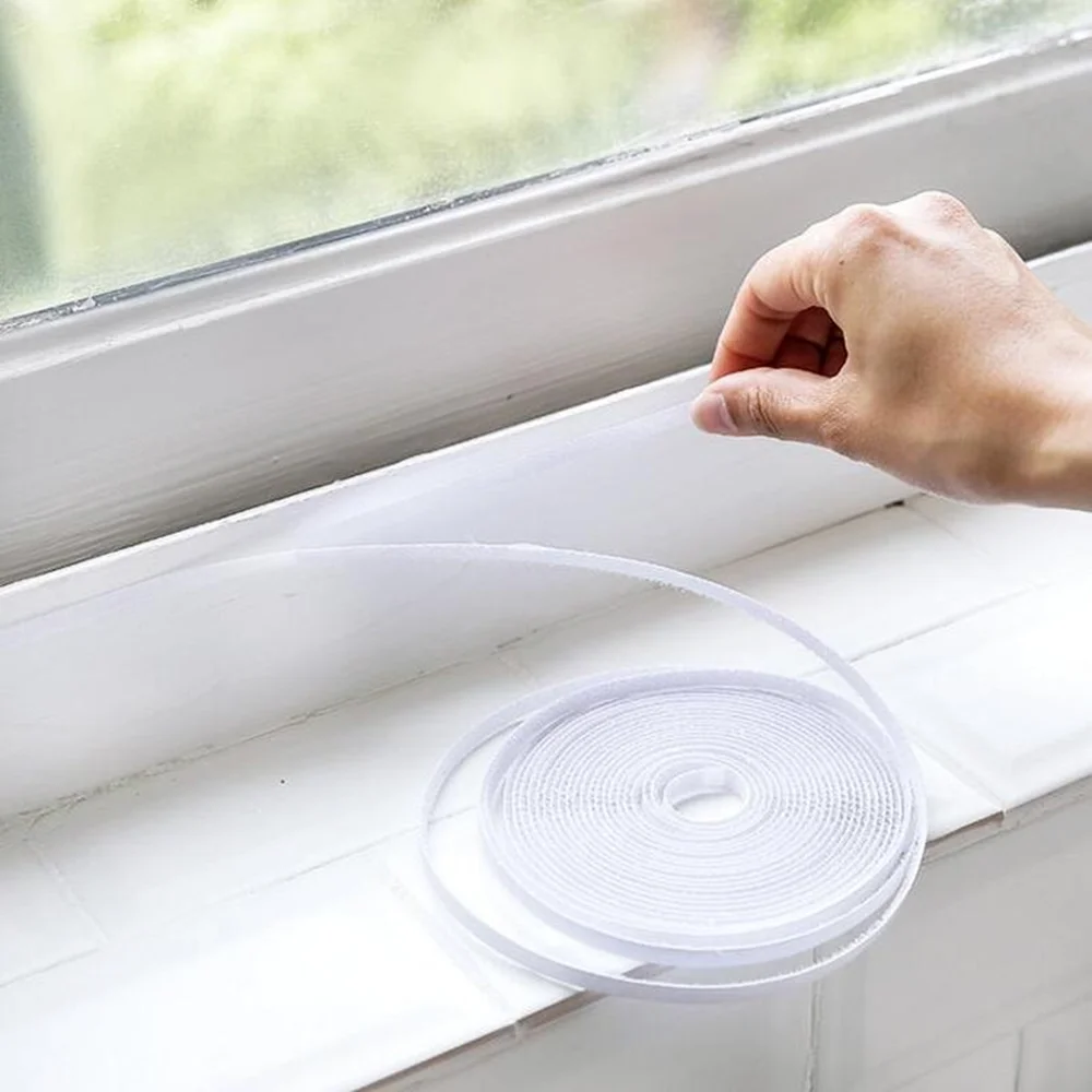 New Indoor Insect Fly Mosquito Window Screen Self-adhesive Simple Invisible Home Mosquito Repellent Kitchen Home Curtains