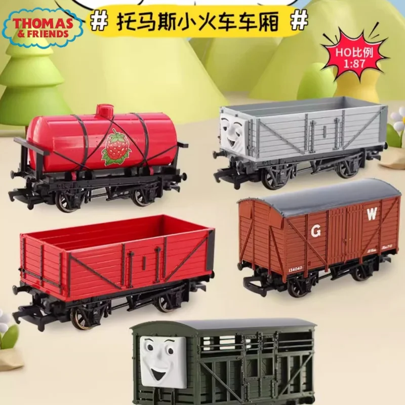 New Arrival Genuine In Stock Thomas And Friends HO Proportional Box Truck Small Train Toys Decoration Birthday Gifts No Battery