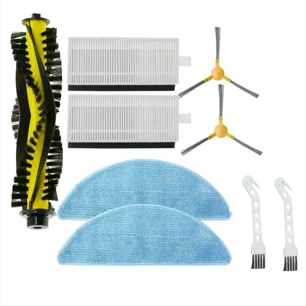 IDS-For Neatsvor X520/600 Tesvor X500 Pro T8 M1 Robot Vacuum Cleaner Accessories Filter Mop Main Brush Replacement Brush