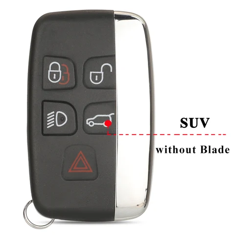 Чехол Для Смарт-ключа Jingyuqin Для Land Rover Discovery 4, Range Rover Sport, Evoque, Vogue, LR2, LR4, Jaguar Freelander, XFL