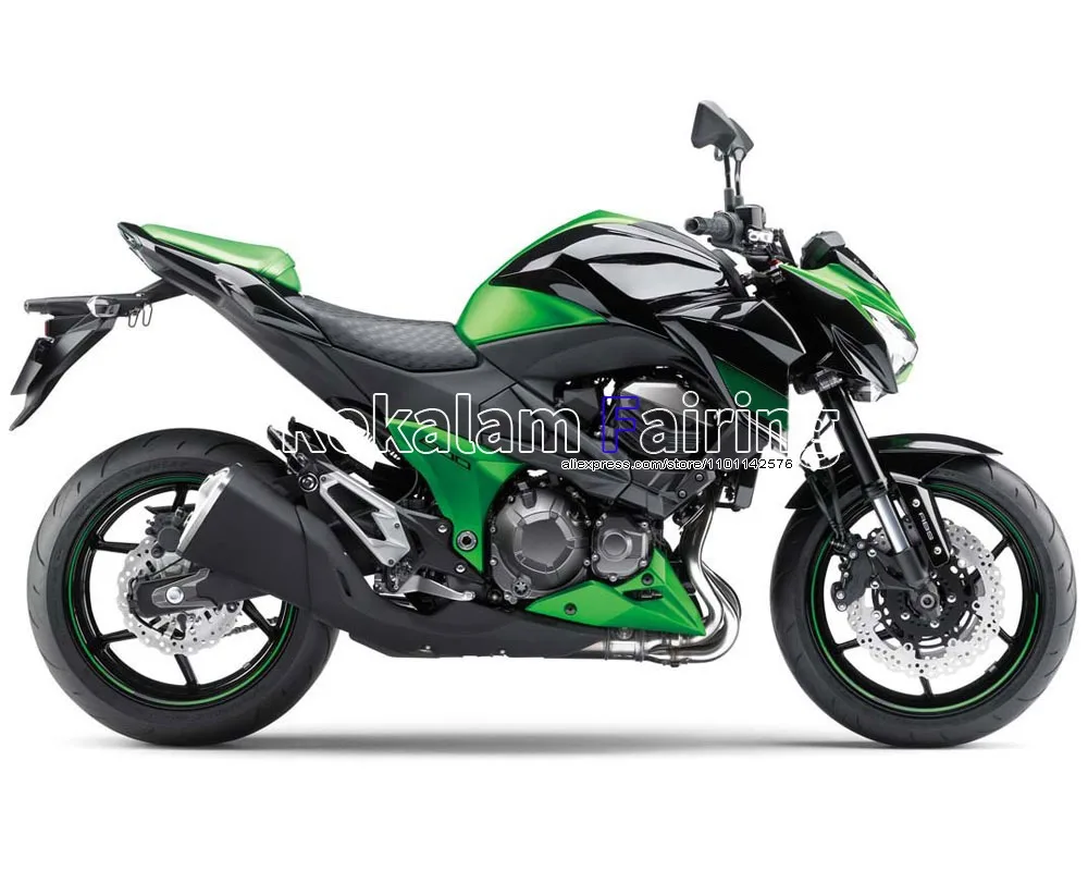 

Z-800 Motorbike Fitting For Kawasaki Z800 2013 2014 2015 2016 Z 800 Green Black Motorcycle Fairing (Injection molding)