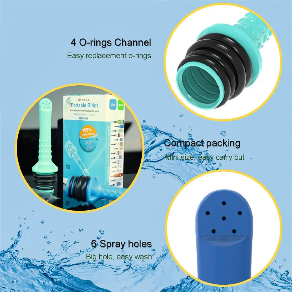 3Pcs Handheld Butt Rinse Cleaners Lightweight Private Parts Washing Bottles Women Body Cleaning Supplies Portable Elderly Baby