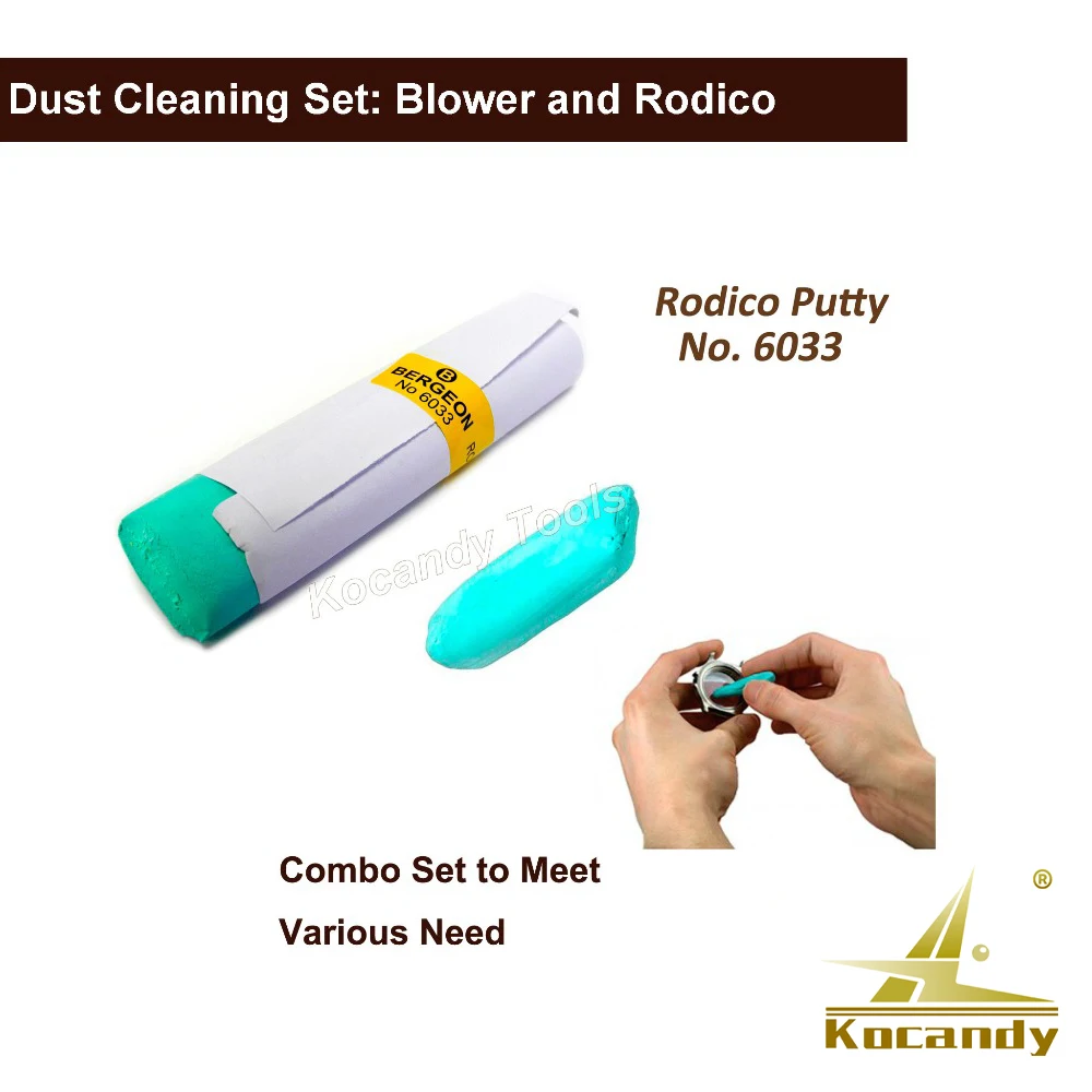 Watch Repair Cleaning Kit Rodico Putty and Dust Blower To Meet Different Need for Watchmaker Repair Tool