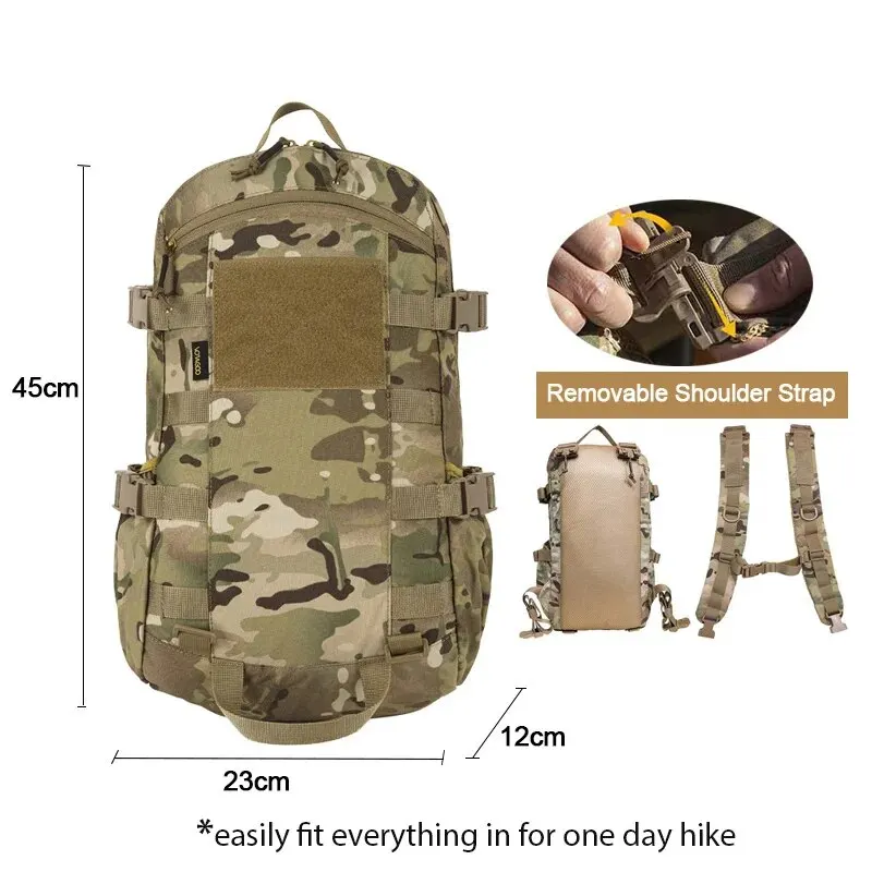 Tactical Cycling Backpack Camping Travel Bag For Men Camouflage Riding Outdoor Molle Daypack Laptop Hiking Hunting Fishing Bag