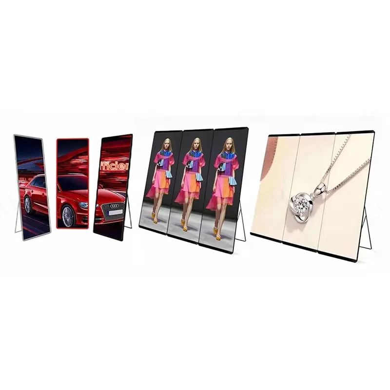 20mm Ultra Thin Mirror LED Advertising Panel 5000nits Super High Brightness Glossy Screen for Bar Indoor High-end Poster Adverti view 4