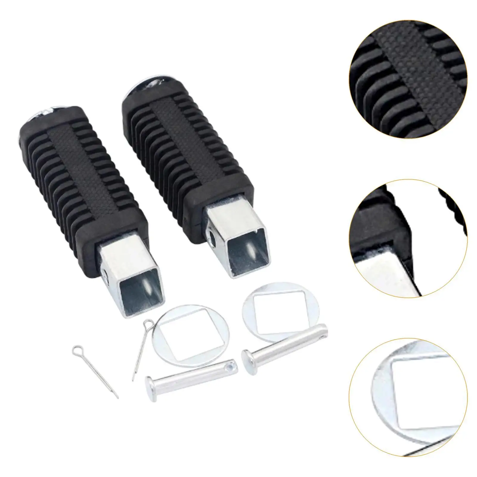 Mini Bike Foot Pegs Foot Pedal for 49cc Sturdy Stable Metal Easy Installation Motocycle Accessories Replacement Footrest