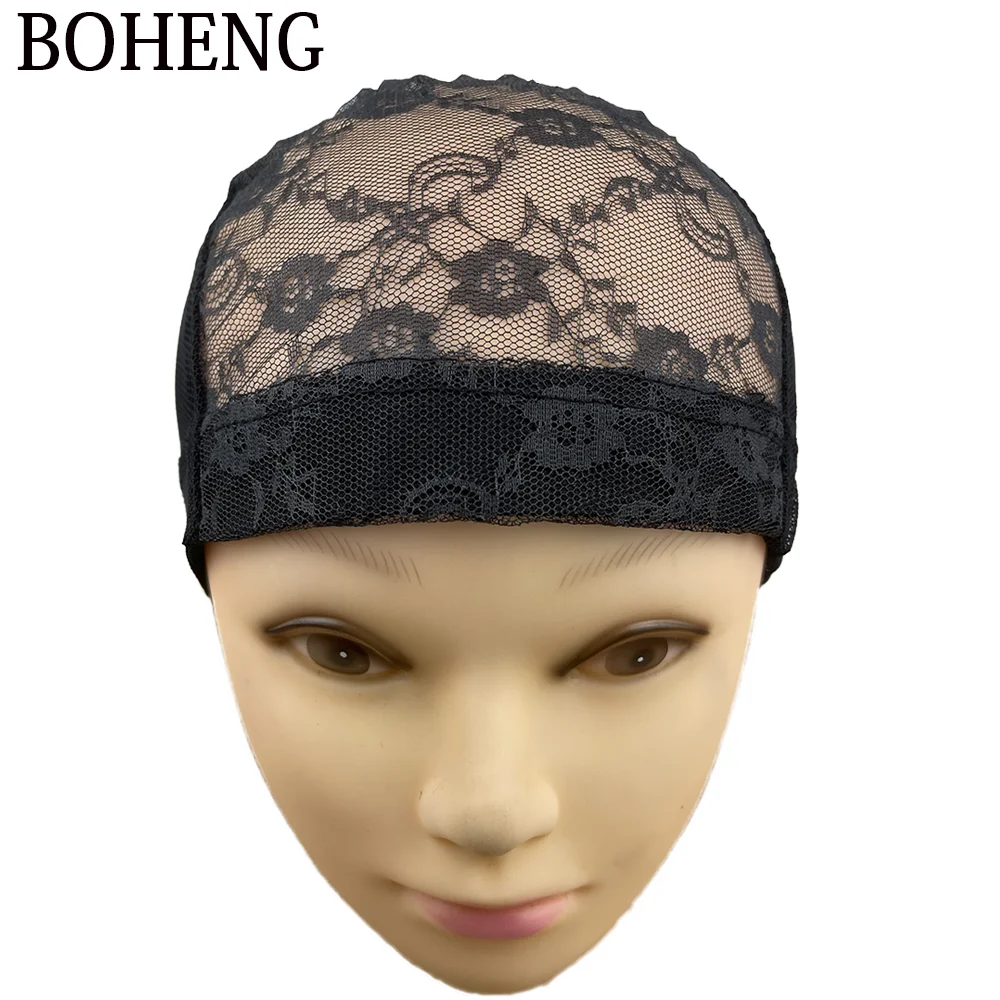 

Wholesale High Quality Soft Breathable Wig Caps Lace Closure Dome Style Wig Cap Hot Selling Mesh Wig Cap