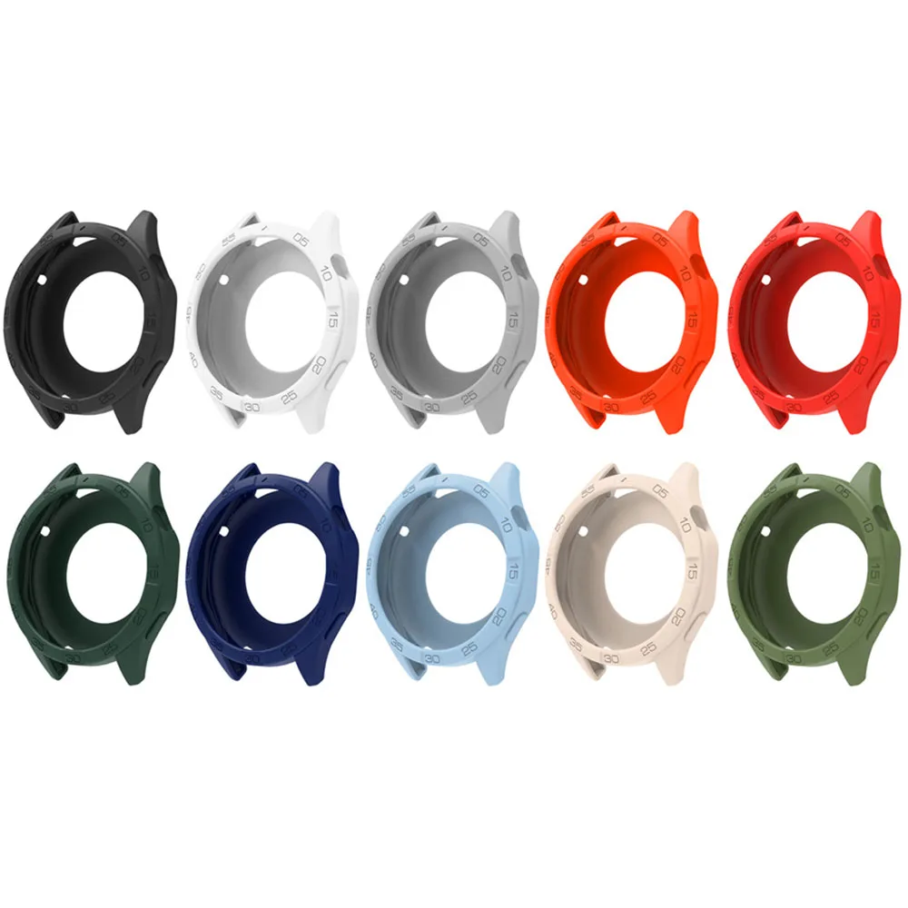 سوار معصم من السيليكون لساعة هواوي ، سوار ، سوار ، نفس اللون ، GT 4 ، 46 ، GT4