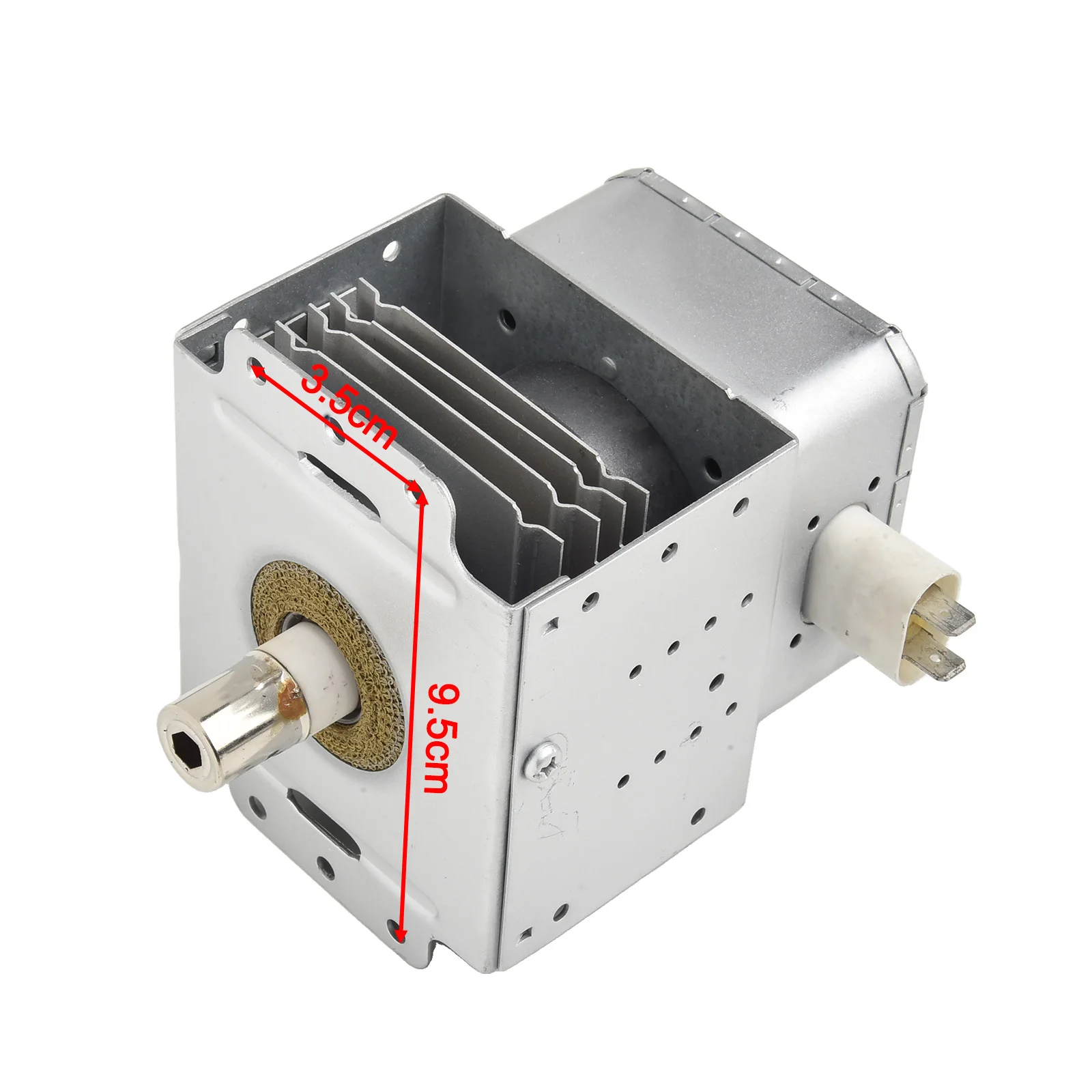 

Запасные части для микроволновой печи M24FB-410A Магнетрон Металлический материал Надежные запасные части повышают эффективность