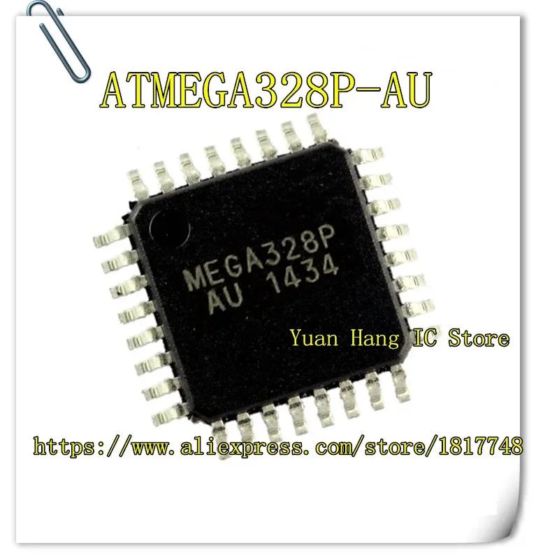 10pcs/lot ATMEGA328P-AU ATMEGA328P IC MCU 8BIT 32KB FLASH 32TQFP