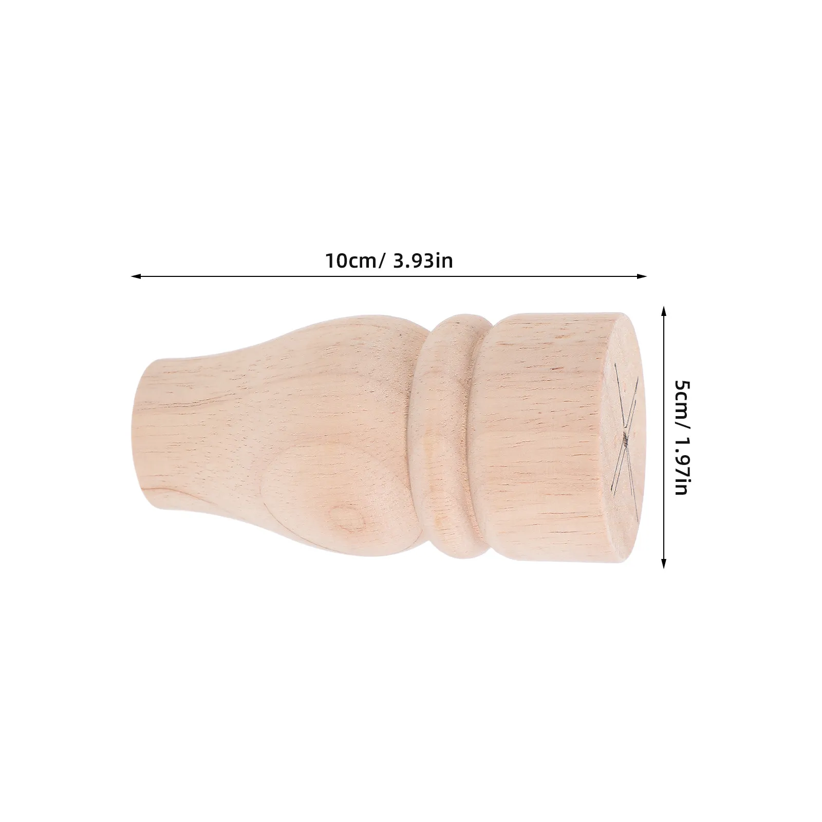 Unfinished Bun Feet French Decorative Wood Furniture Legs Replacement Sofa Dresser Bed Coffee Table Bench Cabinet Legs Wood Sofa