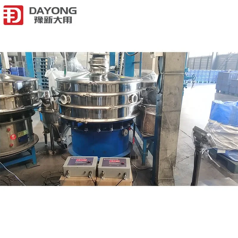 Hochwertige und hocheffiziente Lebensmittelpulver-Siebmaschine mit hoher Siebpräzises Ultraschall-Rotations-Vibrationssieb