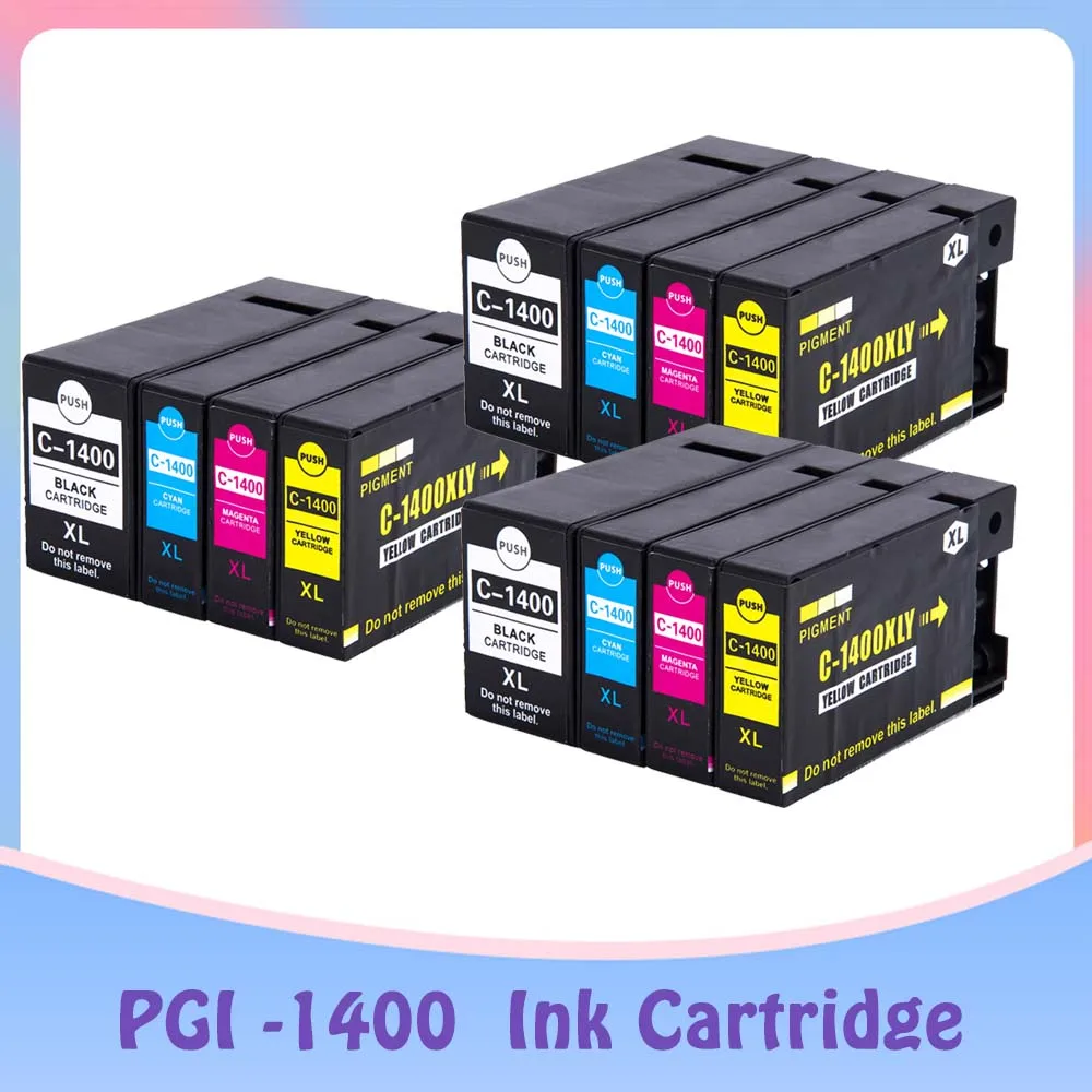 PGI-1400XL kompatybilny wkład atramentowy do Canon MAXIFY MB2340 MB2040 MB2140 MB2740 pełny atrament PGI 1400 PGI1400 XL