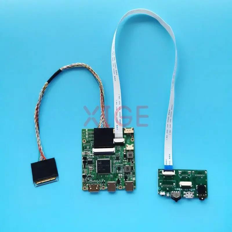 

Для LTN156AT30 LTN156AT32 LTN156AT35 плата драйвера контроллера дисплея ноутбука Mini-HDMI Строка Micro USB LVDS 40 Pin комплект 1366*768