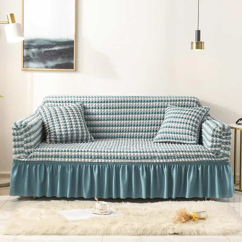 1/2/3/4 Seater Summer European American Elastic Sofa Cover 2021new Universal Non-slip Summer Sofa Cover L Shape Couch Slipcover