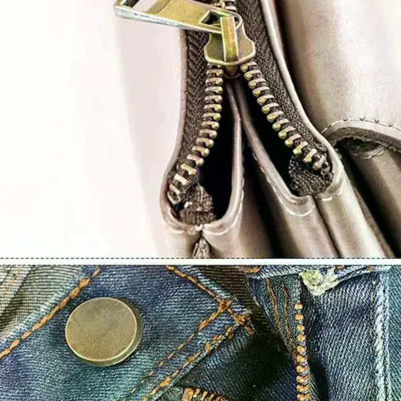 

Набор для ремонта молний: коробка для хранения и штифт для вставки молнии 3 # 5 # 8 # 10 шт. молний для замены на сумках, пальто и одежде