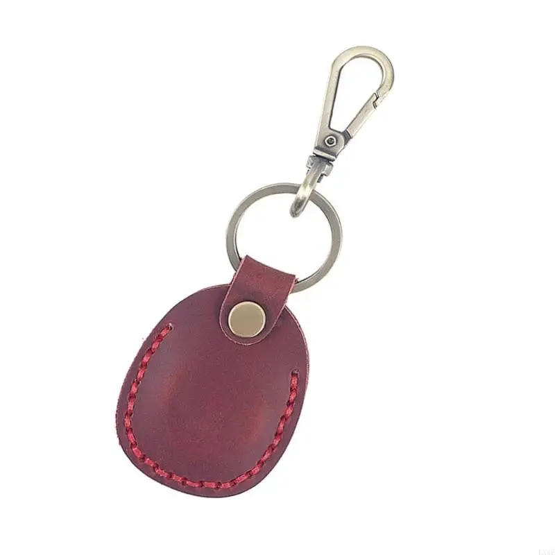 LXAE Sturdy PU Leather Keychain Pouches for Multiple Access Cards In Elegant Color