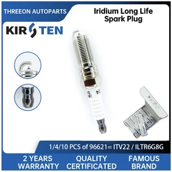 KIRSTEN Iridium Spark Plug for Buick Regal Ford Jaguar 2.0T LR025605 12647827 30758130 AJ813092 ILTR6G8G(96621) KSP96621