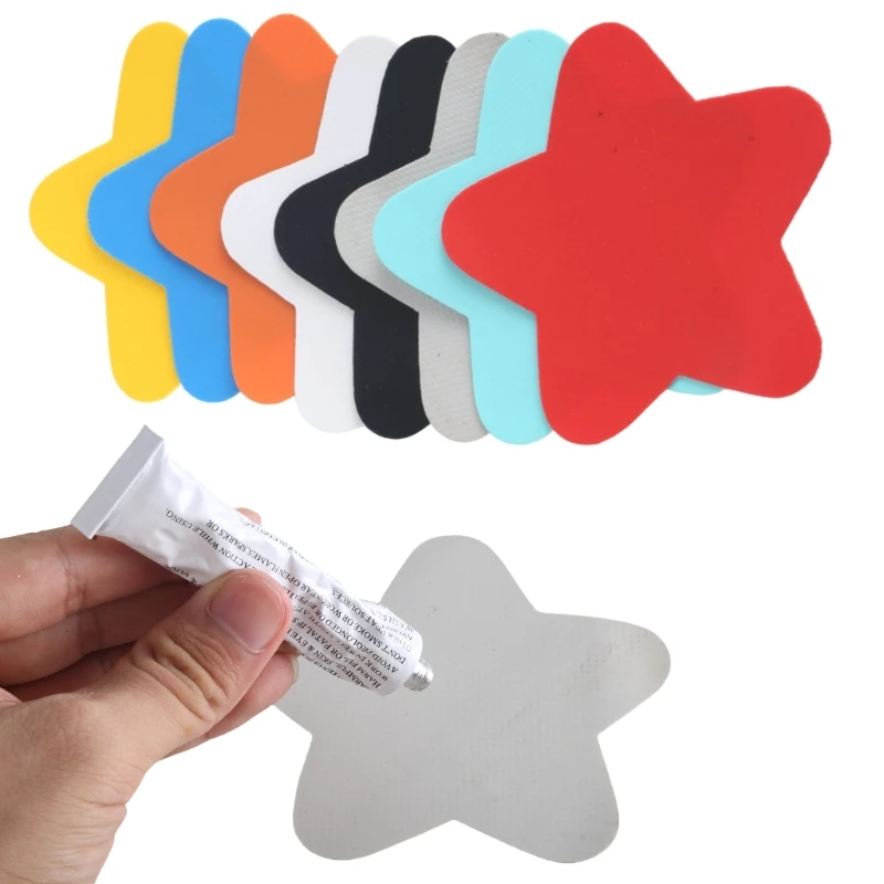 8Pcs Star Inflatable Boats Repair Patches Tool for Kayaks, Canoes