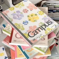 5Pcs KOKUYO Campus Notebook 8mm Dotted Line 5mm Square Multiple Cover Styles B5/A5 Office & School Supplies