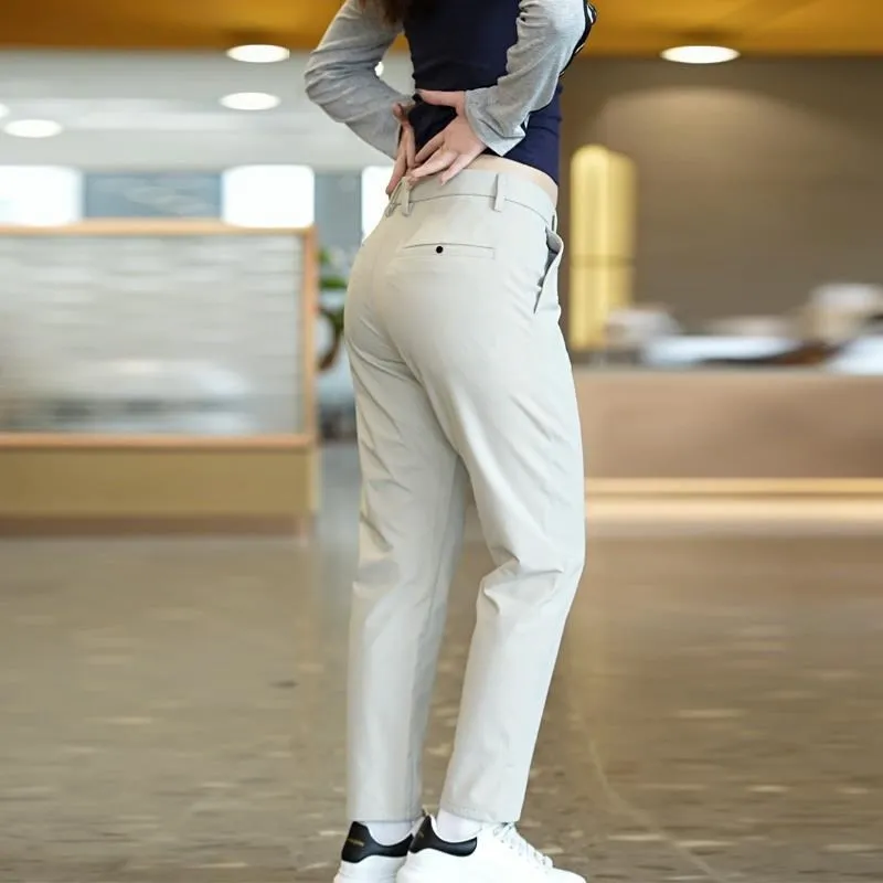 

Slim Fit Casual Jeans Men's Spring New Sle Straight Leg Busin Cotton Blend Fabric mid Waist Summer Collection