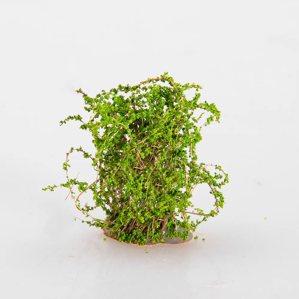 Miniature Artificial Plants Shrubs Flowers Model for Garden Railway Outdoor Micro Landscape Layout Materials Artificial Plant