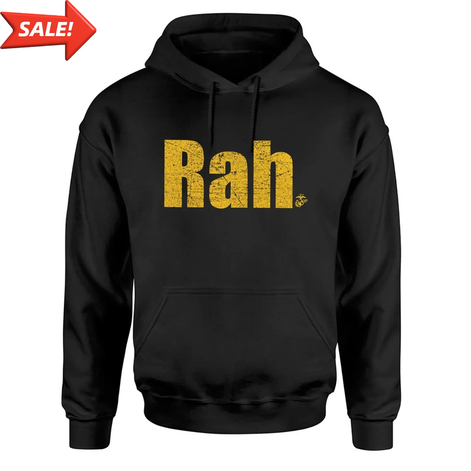 

US Marine Corps Rah USMC Pullover Hoodie New 100% Cotton Comfortable Casual Mens Sweatshirts Fashion Streetwear