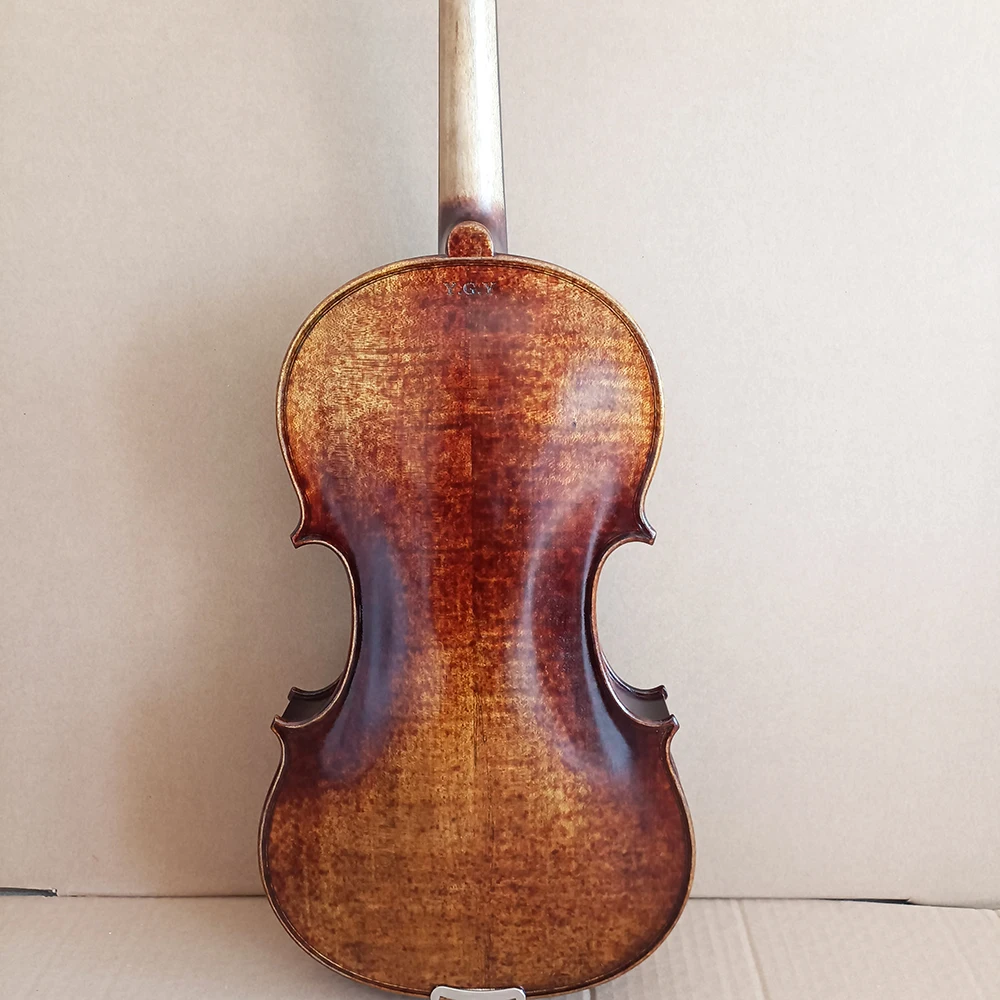 Exquisite workmanship good sound Guarneri model！All handmade Violin 4/4 Retro varnish 바이올린 ك Violin beginner Musical Instruments