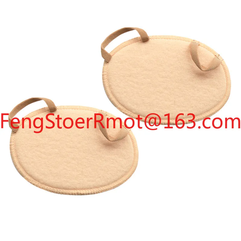 Front sole pad, women's pain relief pad, thickened, soft, super cotton bottom, anti slip hanging double toe half size pad