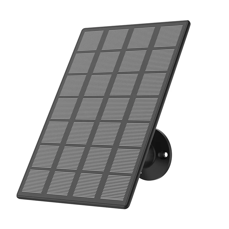 Solar Panels for Outdoor Bird Feeder Wireless Security Camera Solar Panel High Efficiency Waterproof Easy Installation for Home