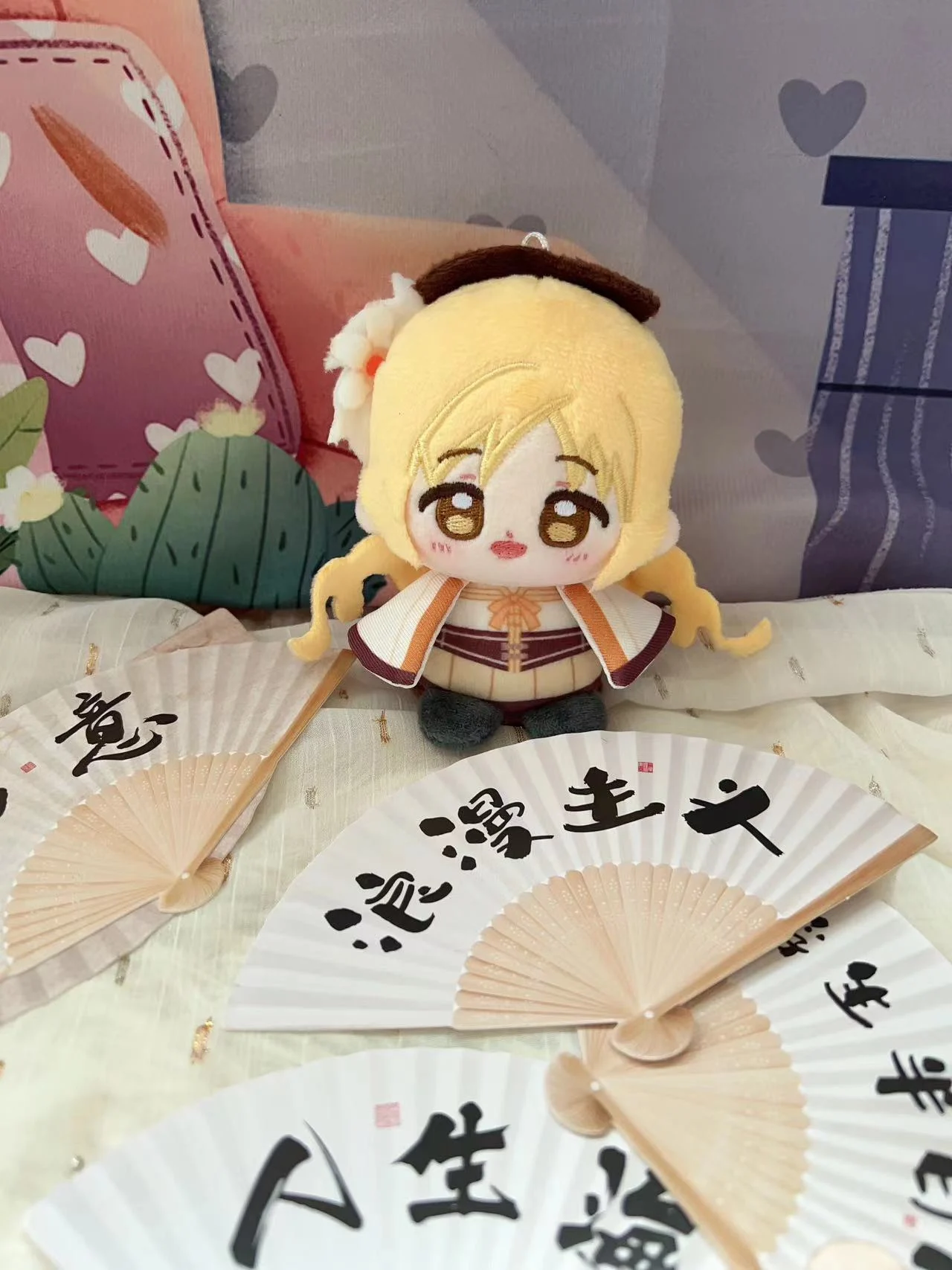 10 cm Puella Magi Madoka Magica Pluche Sakura Kyoko Kaname Madoka Tomoe Mami Cartoon Anime Figuur Gevulde Pop Rugzak Hanger