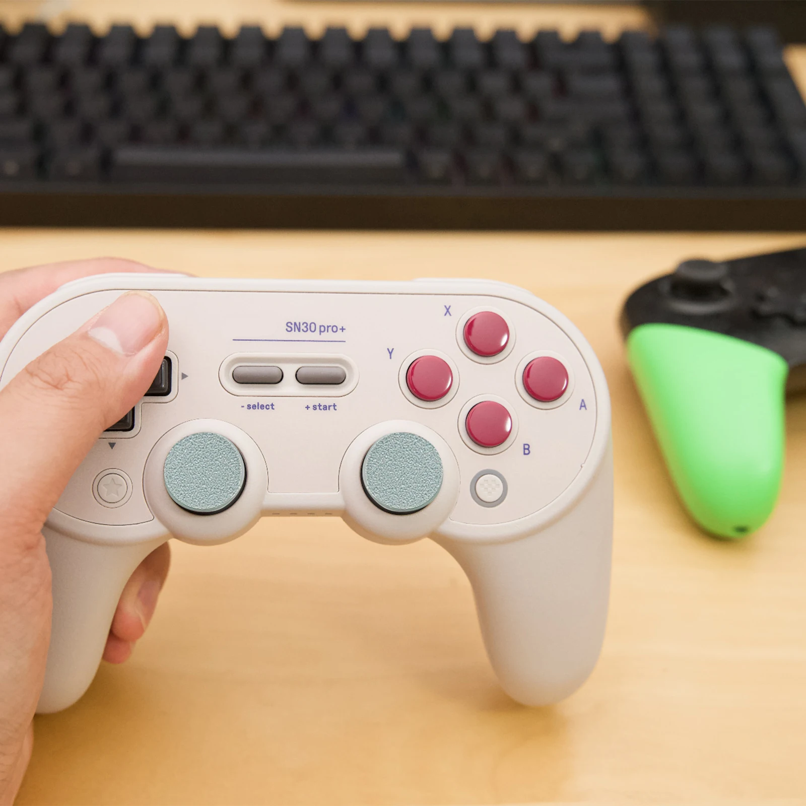 

Replacement Joystick Caps Thumb Grips Cover For 8BitDo SN30 Pro+/ SF30 Pro Game Controller Analog Stick Protector Accessories