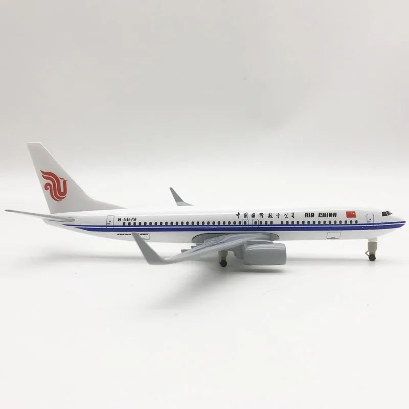 20cm Alloy Metal Air China Airlines Boeing 737 B737 Airways Diecast Airplane Model Plane Model Aircraft w Landing Gears Wheels