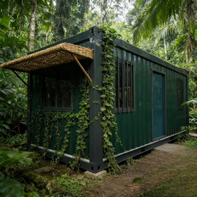 Energy-Saving Environmentally Friendly 20/40 Foot Expandable Container House Portable Folding Room Two Bedroom One Living Room