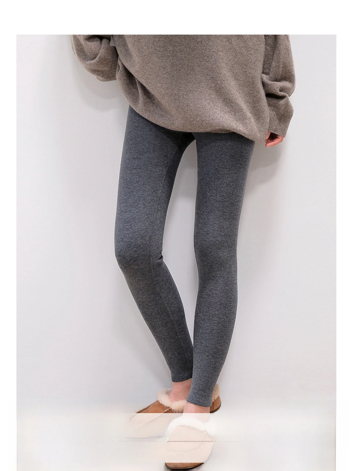 

High Luxury Camere Nine-Piece Base Layer Pants Self-Heating Four-Dimensional Elastici Can Be Worn outside New 2025 Winter