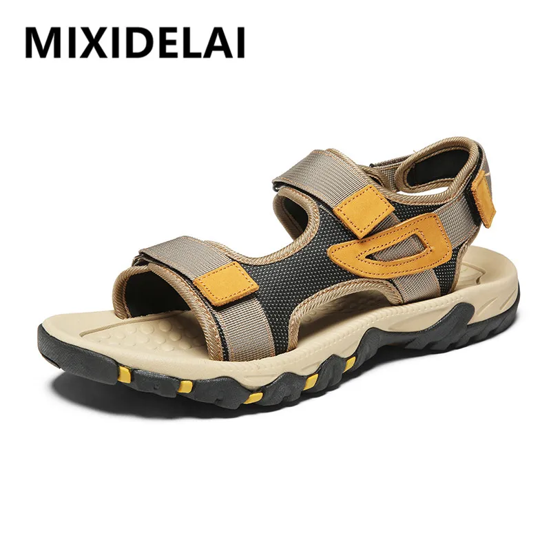 Big Size Summer Comfortable Outdoor Men\'s Sandals Lightweight Men Shoes For Male Casual Shoes Water Walking Soft Beach Sandals