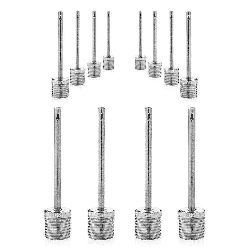 

100PCS New Sport Ball Inflating Pump Needle For Football Basketball Soccer Inflatable Air Valve Adaptor Stainless Steel Pump